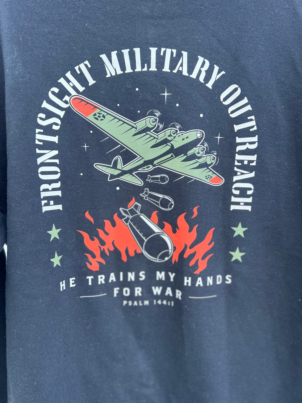 He Trains My Hands T-Shirt