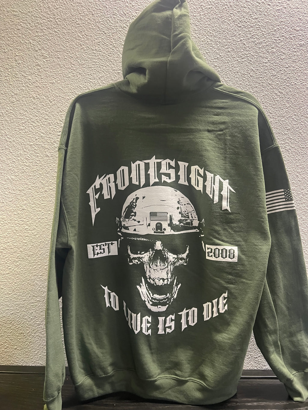 To Live Is To Die Hoodie Green