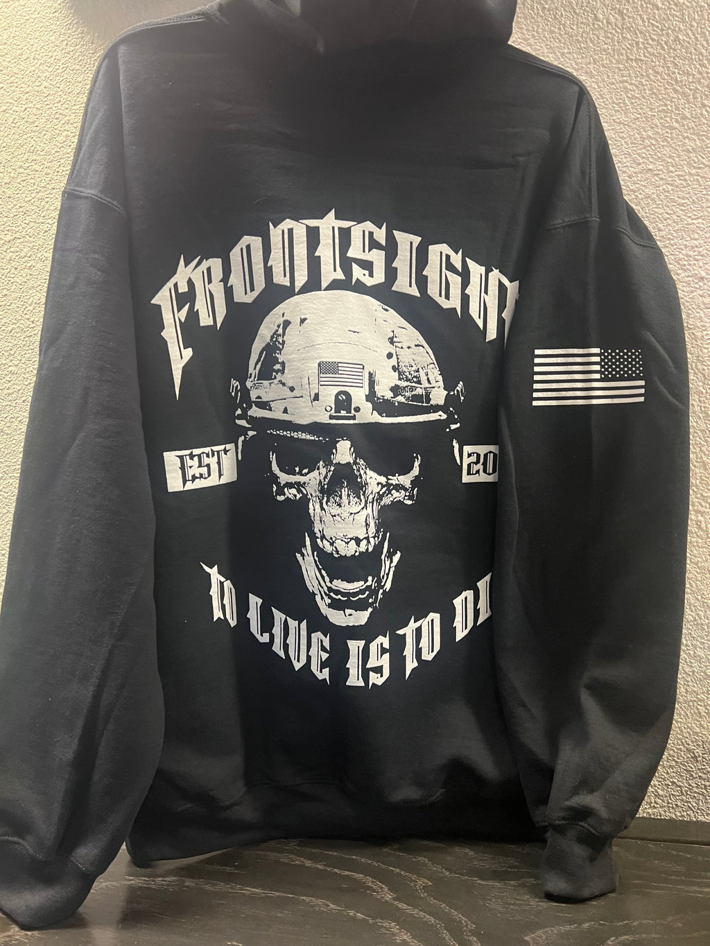 To Live Is To Die Hoodie Black